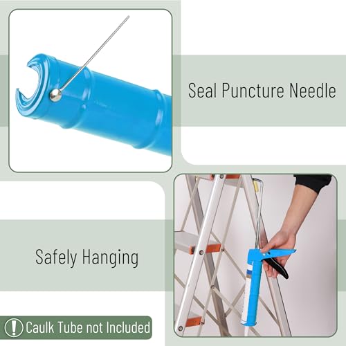 Image of Bates- Caulking Silicone Gun, 10:1 Thrust Ratio, Hand Caulking Guns, No Drip