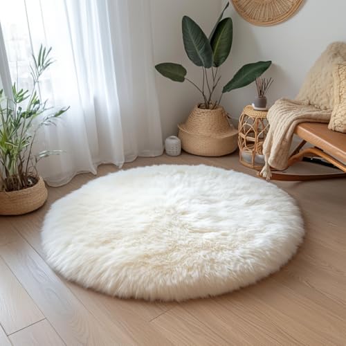 Woolous Sheepskin 3.3ft Ivory