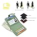 Airkit Small Wallets Woman RFID Blocking Leather Credit Card Holder - with ID Window - Card Wallets for Women - with Zipper Coin Purse - Keychain Wallet