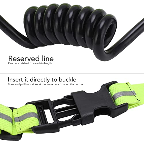 Luz de pecho ajustable contra la oscuridad en running y ciclismo con batería 2000mAh 4