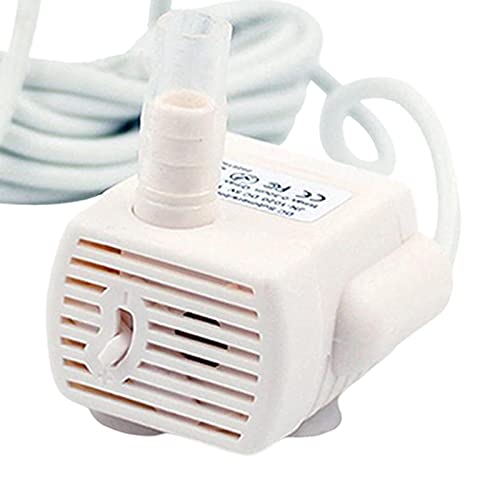 Bomba de fuente de agua para gato, pequeña y silenciosa miniatura 6