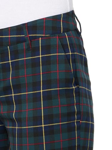 Tommy Hilfiger Women's Printed Plaid Hampton Pants3