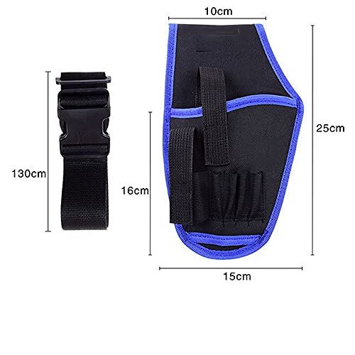 Heavy-Duty Boor Holster Tool Riemen Elektricien Boorhouder, Gereedschapshouder Met Verstelbare Nylon Riem Voor… - Image 4