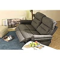 Amazon｜コンパクト 電動ソファー 2P ダークグレイ｜ソファ・カウチ