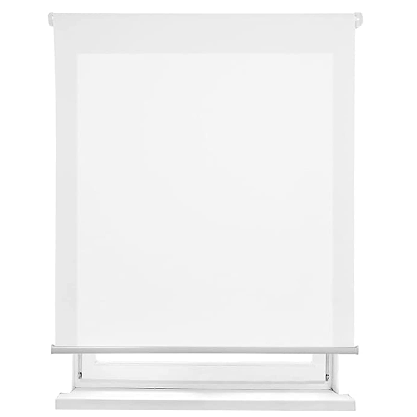 Store enrouleur occultant translucide - Tissu filtrant la lumière du jour - Pour chambre à coucher, salon, salle de bain, bureau - 50 x 160 cm - Avec accessoires