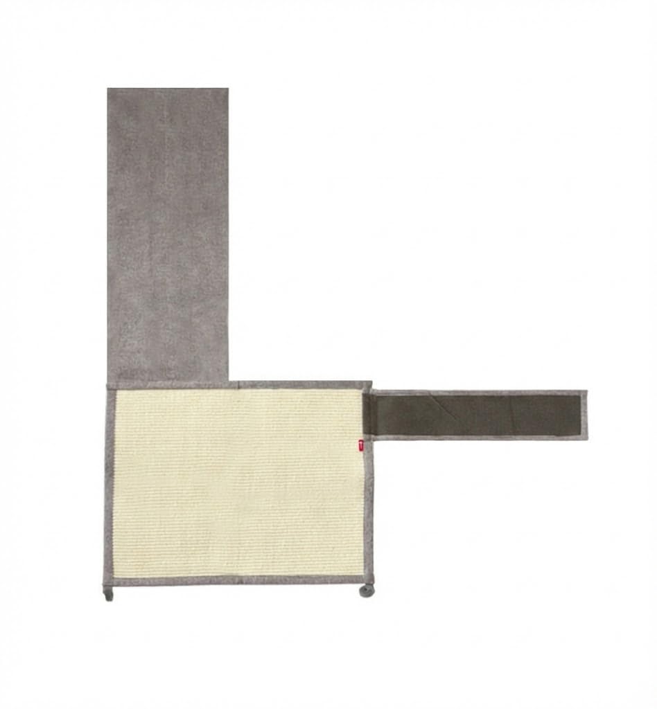 Sisal - Alfombrilla para rascar gatos, para sofá, muebles, cama, pared, arañazos, satisface los instintos naturales de los gatos, fácil instalación