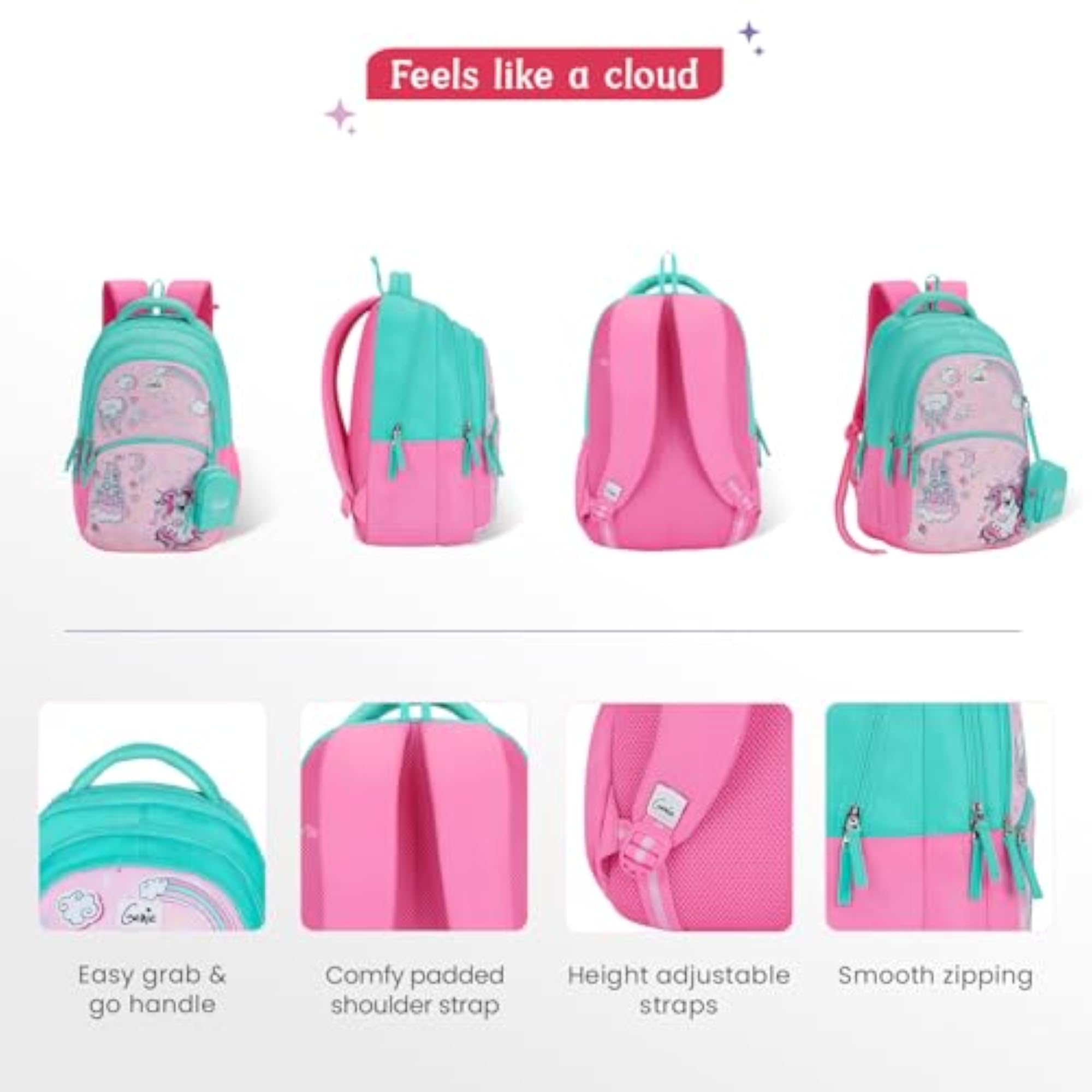 Stardew School Backpack for Girls, Lightweight and Stylish