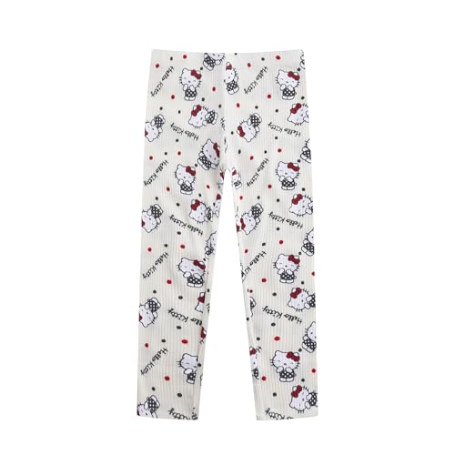 Image of Hello Kitty Girls Long Sleeve Shirt T-shirt and Pants 4 Piece Set Big Kids