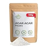 Food Bites Agar Agar Poudre Alimentaire 100g - Gélatine en Poudre...