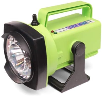 Sirennet Spot/Flood LED Rechargeable Flashlight