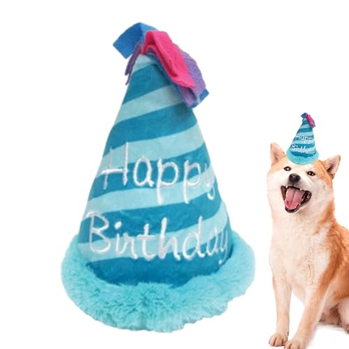 Giocattolo per torta di compleanno per cani, giocattolo di compleanno per cani | dolce giocattolo per torta di compleanno per ragazze e ragazze, lavabile, durevole, per cuccioli, cupcake, peluche