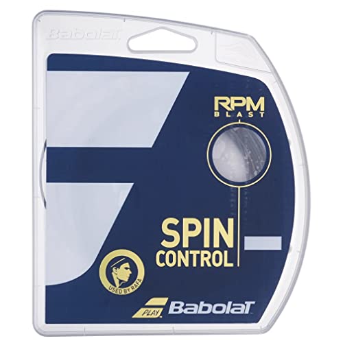 Babolat RPM Blast 17-Gauge Tennis String (Black)