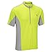 Tenn Mens Coolflo S/S Cycling Jersey - Hi-Viz Yellow/Grey - Med
