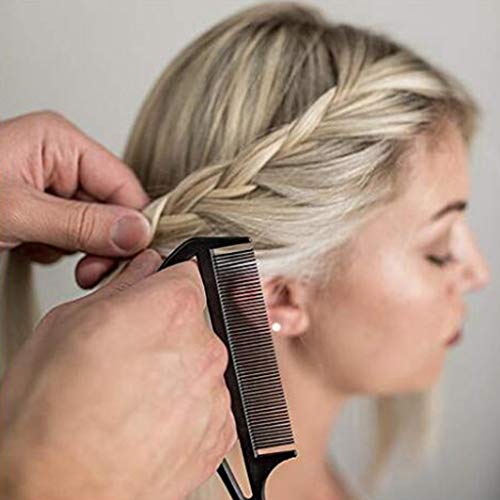 Peine para peinar y desenredar cabello negro miniatura 3