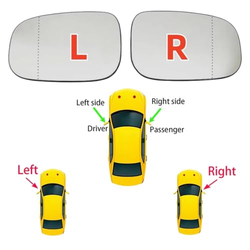 Miroir chauffant latéral voiture droit pour éliminer les angles morts - 3