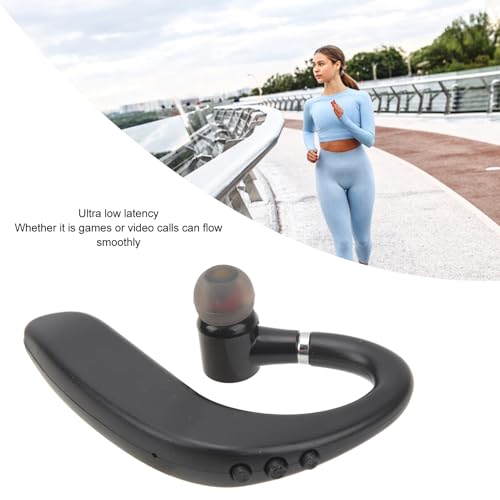 Auricular In Ear Single Ear Negro con cable USB miniatura 4