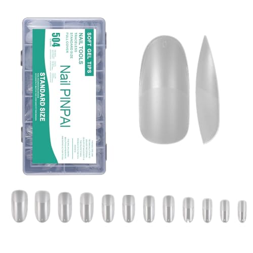 マットの偽の爪のヒントプレファイルフルカバープレス爪のプレスジェルフェイクネイル爪のヒント拡張12サイズ