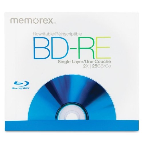 Memorex 2X Bd-Re Media 05502 #TOP25