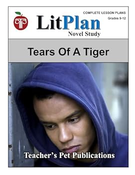 Paperback LitPlan Novel Study Tears of a Tiger Book