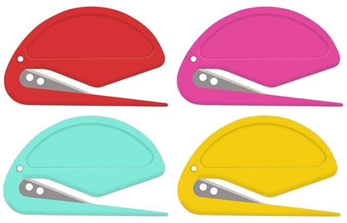 Letter Opener Envelope Slitter – Envelope Opener,Mail Opener,Wrapping Paper Cutter,Package Opener Pack of 4-image-33