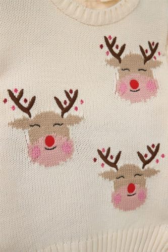 DeFacto Yılbaşı Temalı 2'li Takım Triko Kazak Alt Kız Bebek - Görsel 3