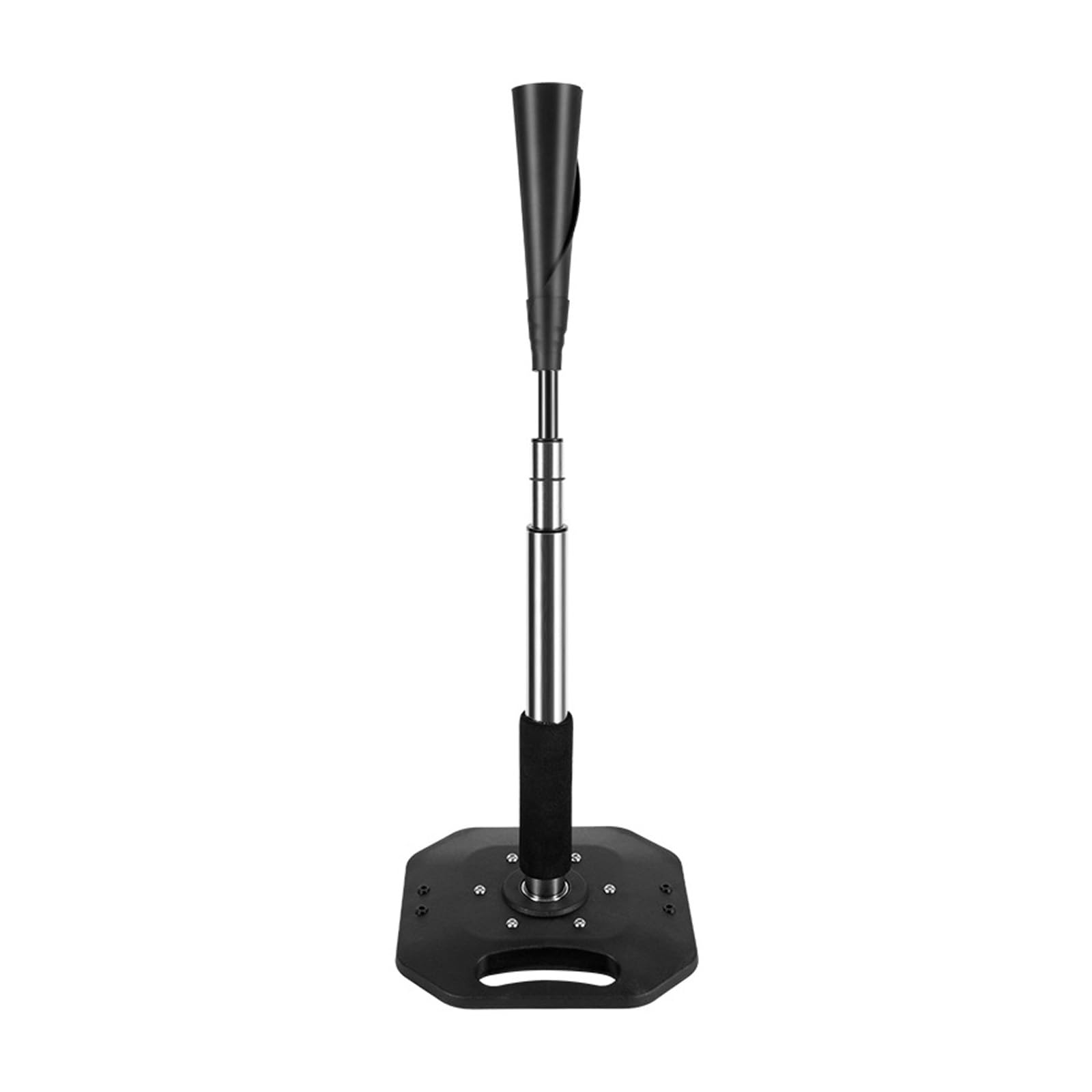 Bateo con base, base de práctica en interiores y exteriores, altura ajustable para práctica de béisbol en interiores y exteriores