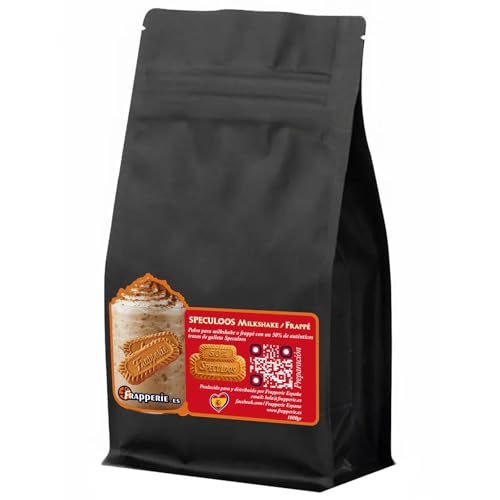 Polvo para Speculoos Milkshake Frappé | Batido Frappé en Polvo 1Kg | Para Cafeterías y Restaurantes