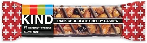 Amazon.com: Kind Plus Dark Chocolate Cherry Cashew and Antioxidants Bar ...