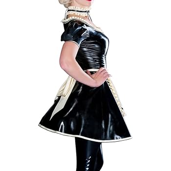 【med】Lサイズ ラテックス ラバー ボディコンドレス 黒 Amazon.co.jp: [MINUSE] 黒のセクシーなスイング ラテックス