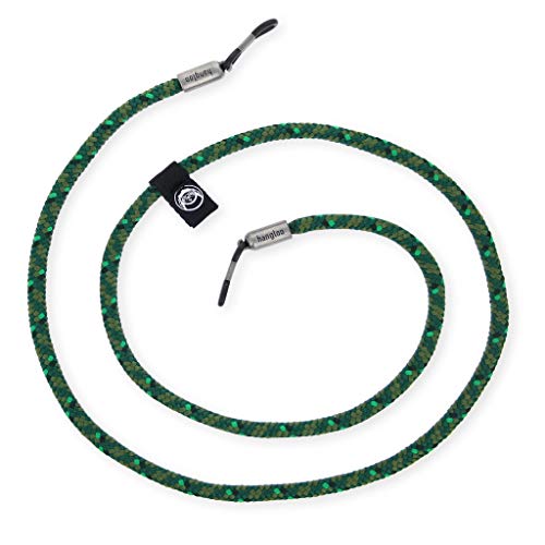 Preisvergleich Produktbild hangloo - Das hochwertige Brillenband / Name: Wimbledon / Farben: 4 Grüntöne