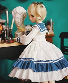 Amazon.co.jp: 1/3 1/4 1/6ドール用Bjd 球体関節人形 セーラー服