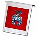 3dRose Accordion Player Isolated Cubism Style Art - Flags (fl_356579_2)
