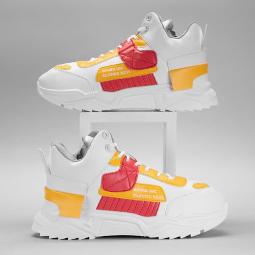Image of RapidBox Men Multicolor Casual Sneakers