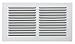 Return Air Grille,6x12",White