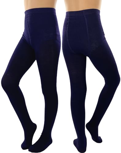 ToBeInStyle Girl’s Pack of 6 Classic Pull-On Assorted Warm Winter Tights4