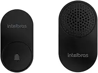 Campainha sem Fio e sem Bateria CIK 102 Preta Intelbras