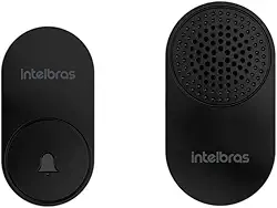 Campainha sem Fio e sem Bateria CIK 102 Preta Intelbras
