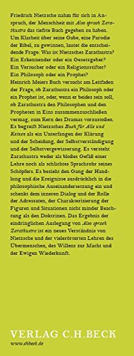 Was ist Nietzsches Zarathustra?: Eine