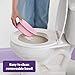 Bright Starts Disney Junior Princess My Size Potty Training Toilet, Toddler Potty Chair with Flushing & Cheering Sounds, Removable Seat with Splash Guard & Handles, Ages 18+ Months, Up to 50 lbs