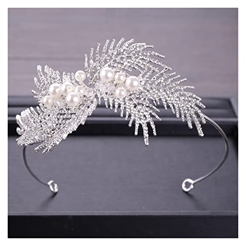 Tiaras con pedrería para novias e invitadas de ceremonia civil 4
