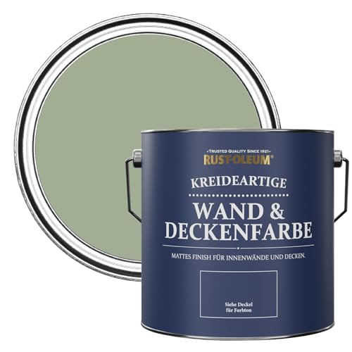 Rust-Oleum Wand- und Deckenfarbe in Kreide Finish -Khaki Grün 2.5L