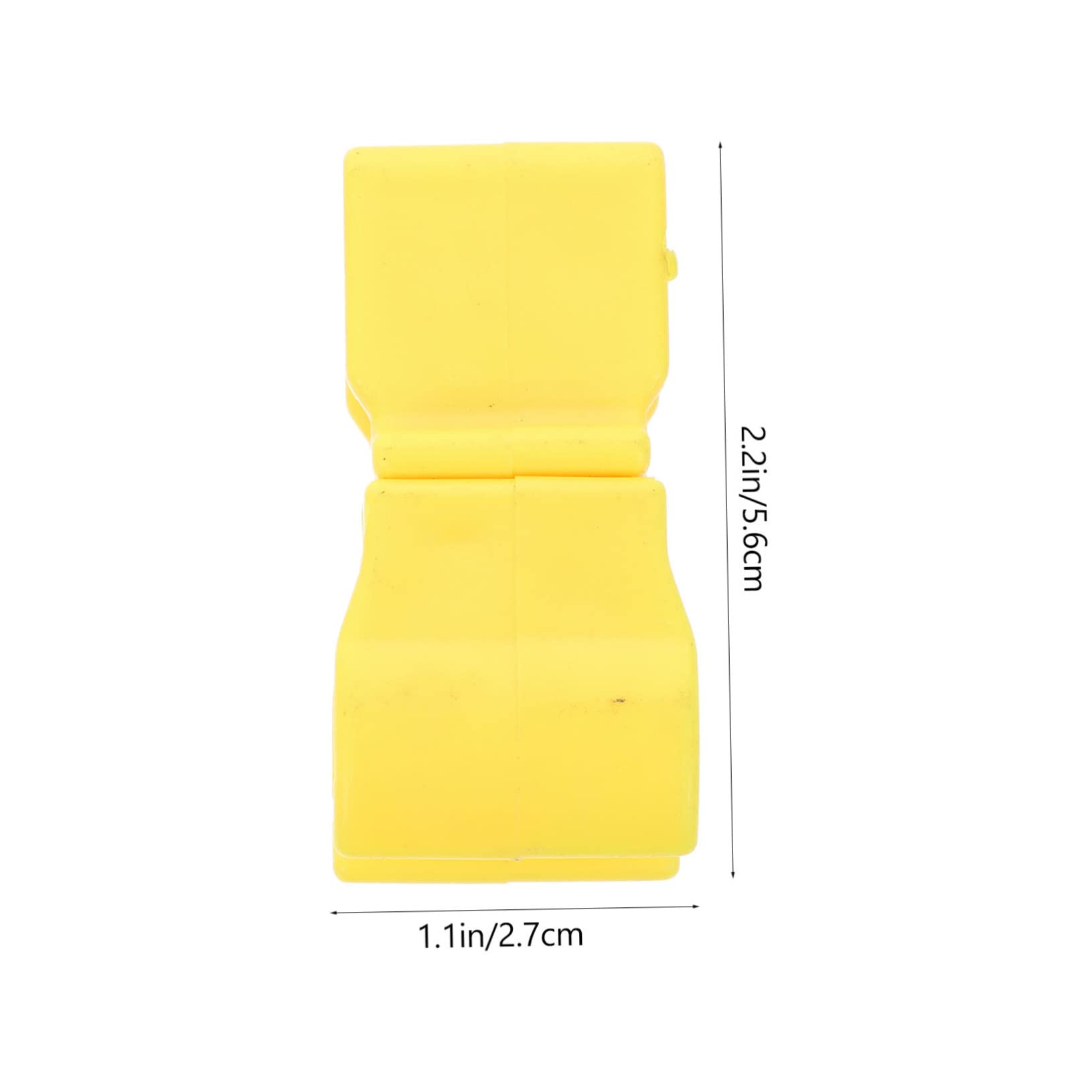 BRIGHTFUFU Football Door Connection Clip Set 5pcs Plastic Cinch Clamps for Agile Circles Dog Training Ring Fixer