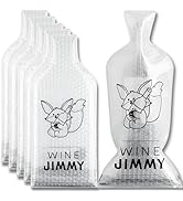 Wine Jimmy | Reusable Wine Travel Protector Sleeves for Glass Bottles | Impact & Leak Resistant |...