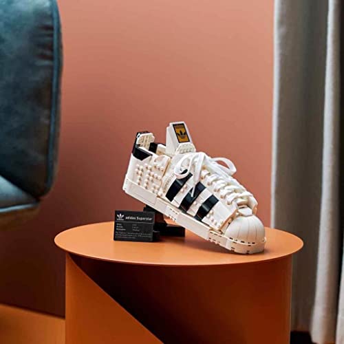 LEGO Adidas Originals Superstar 10282 Building Kit (731 Pcs),Multicolor