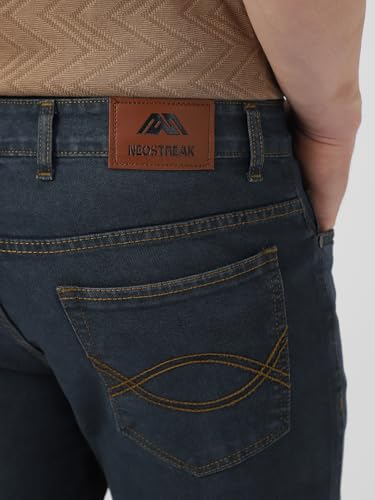 Image of Neostreak Men's Washed Bootcut Jeans Stretchable