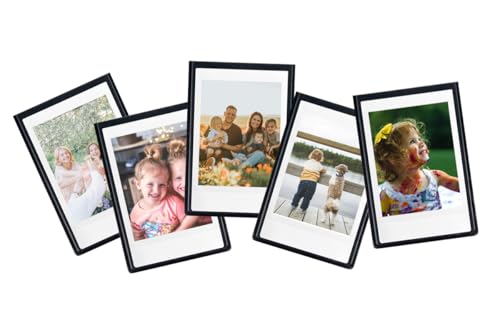 OrgaNeat 5 Set Magnetic Photo Frame Refrigerator for Fujifilm Instax Mini