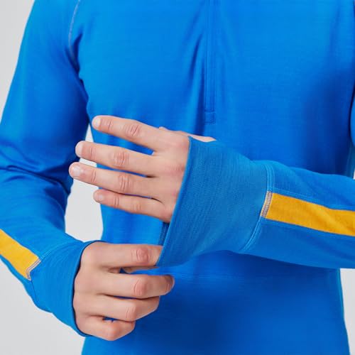 100% Merino Wool Base Layer Mens - Wool Half Zip Sweater Men - Merino Quarter Zip Wool Sweater Lite4