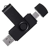 ZOUL USB Flash Drive Type-C Flash Drive 256GB USB 2.0 USB C Memory Stick Micro USB USB C Stick 3 in 1 Flash Drive with Keyring for Samsung Huawei OnePlus MacBook PC Android (3 in1 256GB, Black)