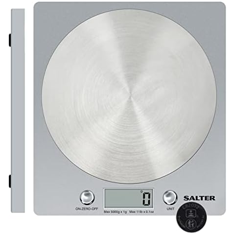 Salter 1036 SVSSDR Digitale Küchenwaage schwarz Cover