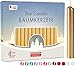 Produktbild BRUBAKER 20er Pack Baumkerzen Wachs - Weihnachtskerzen Pyramidenkerzen Christbaumkerzen - Gold, Geruchsneutral